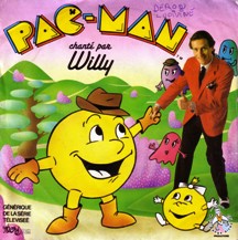 Disque 45 tours pacman William Leymergie